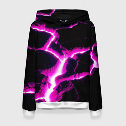 Женская толстовка Color pink black