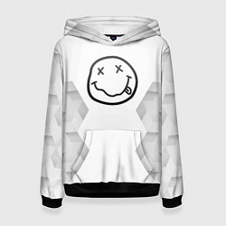 Женская толстовка Nirvana white poly