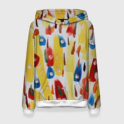 Женская толстовка Rainbow splashes