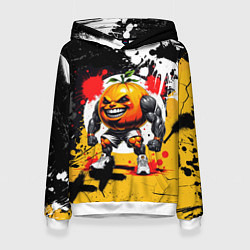 Толстовка-худи женская Итальянские мемы Udin Din Din Dun, цвет: 3D-белый