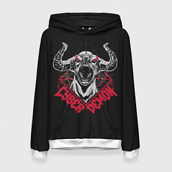 Женская толстовка Cyber demon doom