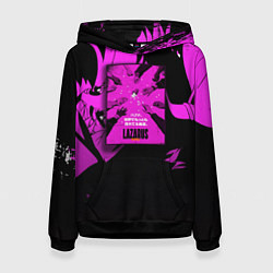 Толстовка-худи женская Лазарь: Лекарство, цвет: 3D-черный