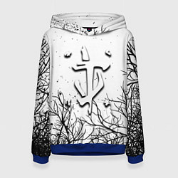 Толстовка-худи женская Doom dark age, цвет: 3D-синий