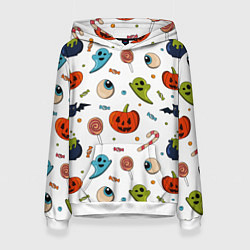 Женская толстовка Halloween pumpkin show