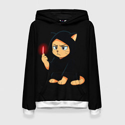 Женская толстовка Котик ситх