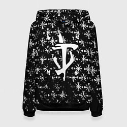 Толстовка-худи женская Doom x farcry game, цвет: 3D-черный