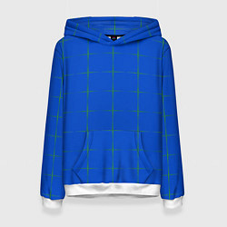 Женская толстовка Color blue stripes