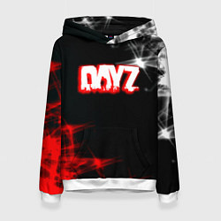 Толстовка-худи женская Dayz световые краски, цвет: 3D-белый