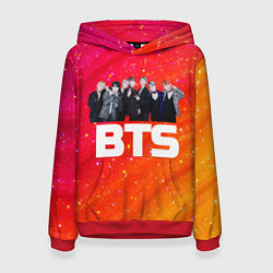 Женская толстовка BTS блестящий фон