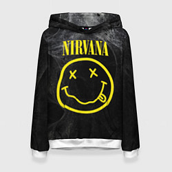 Женская толстовка Nirvana Smoke