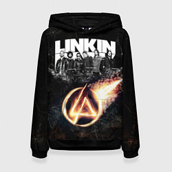 Толстовка-худи женская Linkin Park: Comet, цвет: 3D-черный