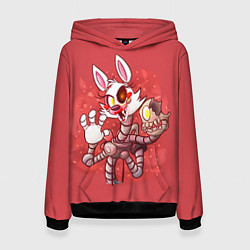 Толстовка-худи женская Death Mangle, цвет: 3D-черный