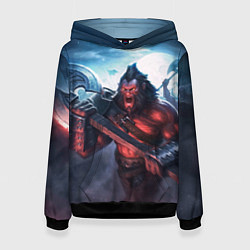 Толстовка-худи женская Axe, цвет: 3D-черный
