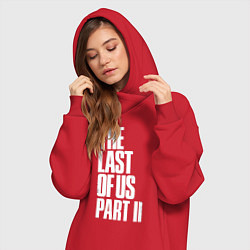 Женское худи-платье The Last of Us: Part II, цвет: красный — фото 2