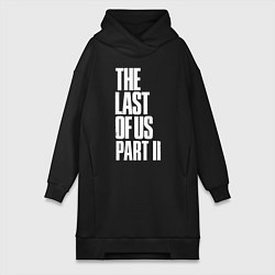 Женское худи-платье The Last of Us: Part II, цвет: черный