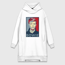 Женская толстовка-платье Bowie Poster