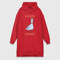 Женская толстовка-платье GUSSI GANG