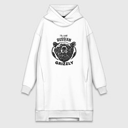 Женская толстовка-платье Russian Grizzly