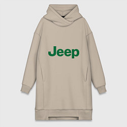 Женская толстовка-платье Logo Jeep