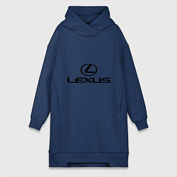 Женская толстовка-платье Lexus logo