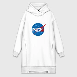 Женская толстовка-платье NASA N7