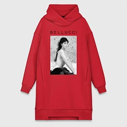 Женское худи-платье Monica Bellucci: Romantic, цвет: красный