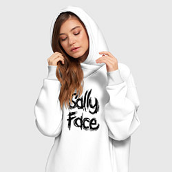 Женское худи-платье SALLY FACE, цвет: белый — фото 2