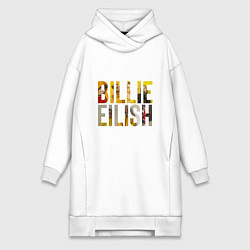 Женская толстовка-платье Billie Eilish