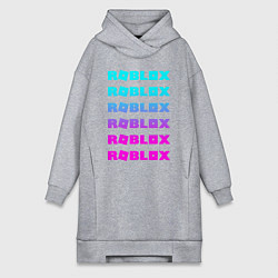 Женское худи-платье ROBLOX, цвет: меланж