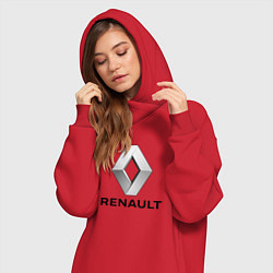 Женское худи-платье RENAULT, цвет: красный — фото 2
