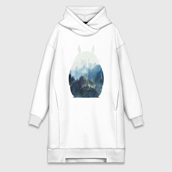 Женская толстовка-платье Тоторо