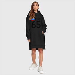 Женское худи-платье RUS 65, цвет: черный — фото 2