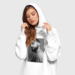 Женское худи-платье Jony, цвет: белый — фото 2