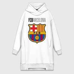 Женская толстовка-платье Barcelona FC