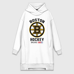Женское худи-платье BOSTON BRUINS NHL, цвет: белый