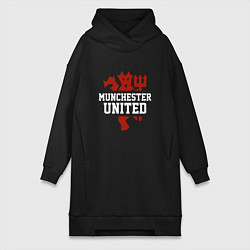 Женская толстовка-платье Manchester United Red Devils