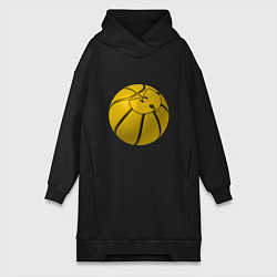 Женское худи-платье Wu-Tang Basketball, цвет: черный