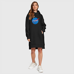 Женское худи-платье Giannis, цвет: черный — фото 2
