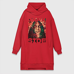 Женская толстовка-платье Путешествие во времени