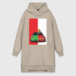 Женская толстовка-платье Concept car