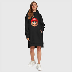 Женское худи-платье MarioHead, цвет: черный — фото 2