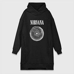 Женская толстовка-платье Nirvana Нирвана Круги ада
