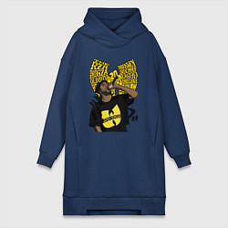 Женское худи-платье Method mаn, цвет: тёмно-синий