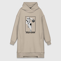 Женская толстовка-платье Tetsuya Kuroko арт