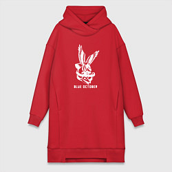 Женская толстовка-платье Blue october alternative