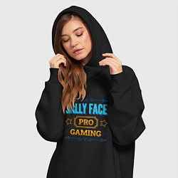 Женское худи-платье Sally Face PRO Gaming, цвет: черный — фото 2