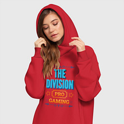 Женское худи-платье Игра The Division PRO Gaming, цвет: красный — фото 2