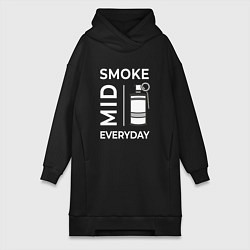 Женская толстовка-платье Smoke Mid Everyday