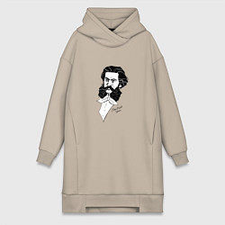 Женская толстовка-платье Иоганн Штраус