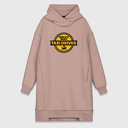 Женская толстовка-платье Лучший в мире таксист